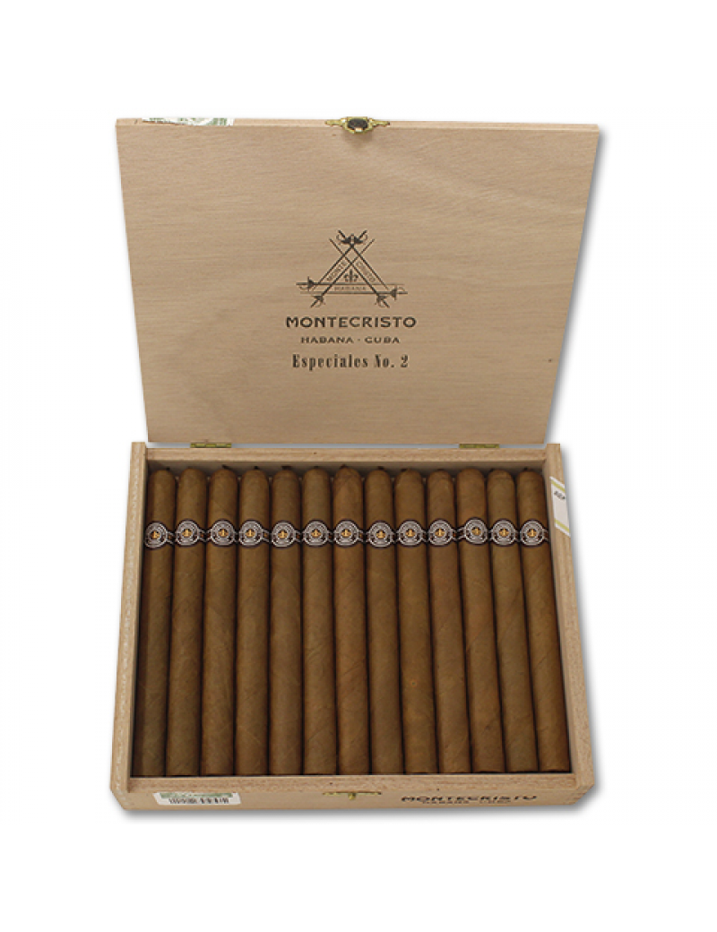 Especial No. 2 box of 25 cigars, Montecristo