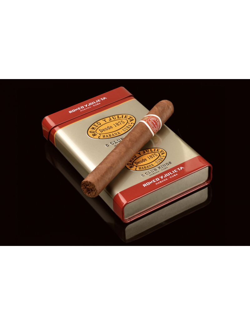 RyJ Club Kings in Tin box 5 x 5 cigars