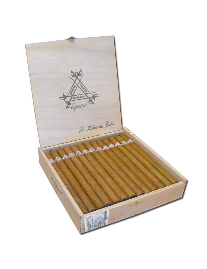 Especial, box of 25p, Montecristo